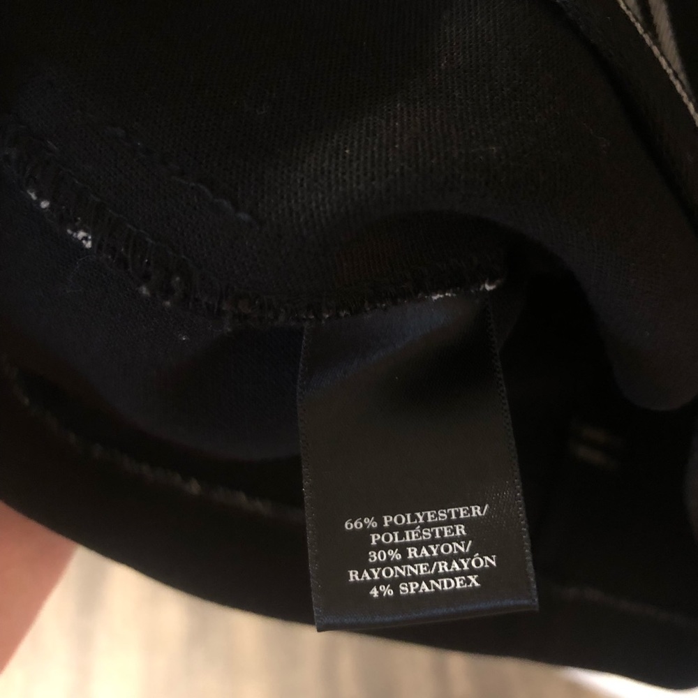 SOLD LOFT Striped Ruffle Bell Cuff Shift Dress - Picture 7 of 8